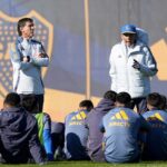 Russo al frente de la práctica de Boca
