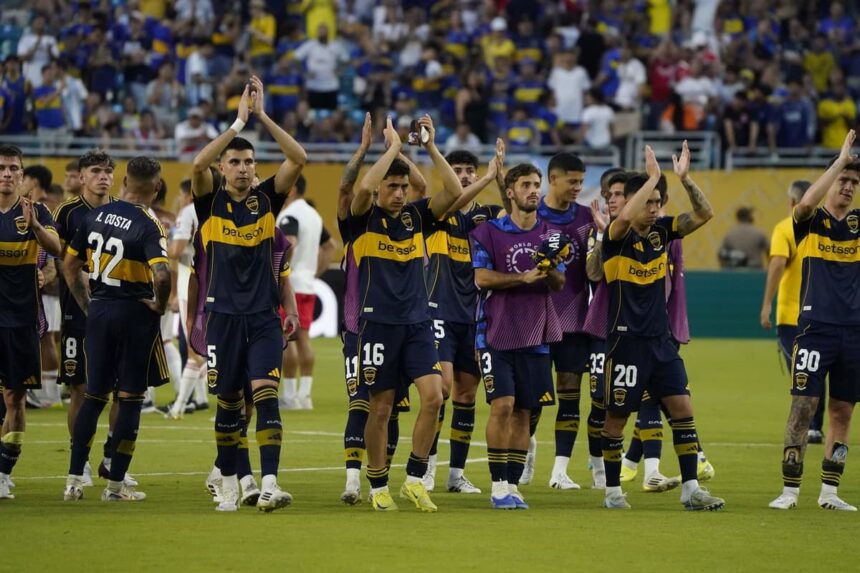 Boca empató con Benfica en el debut del Mundial de Clubes