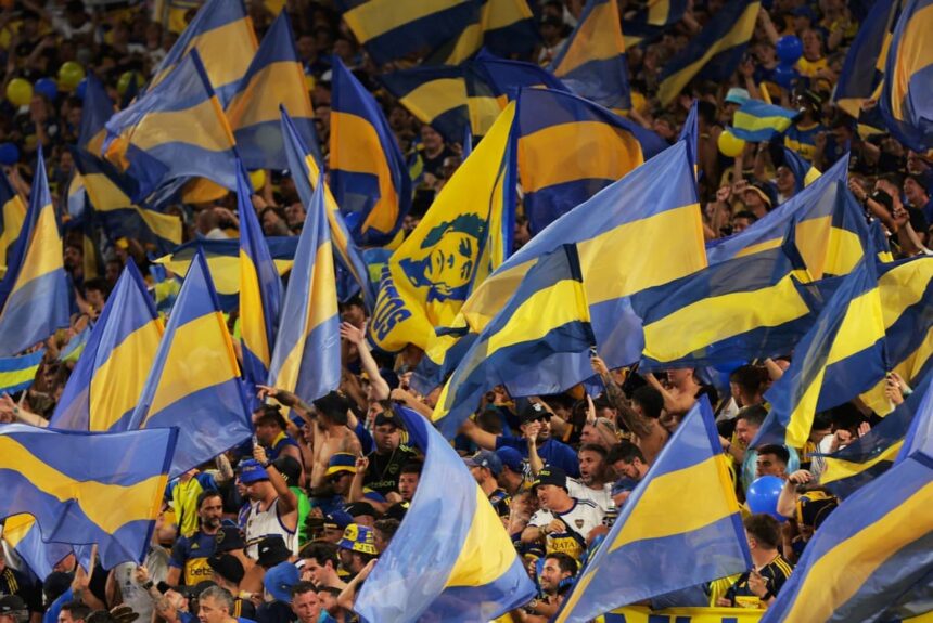 Tremendo lo de la hinchada de Boca contra Bayern en Miami