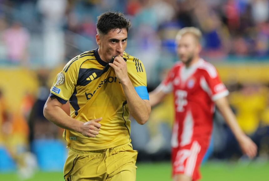 Miguel Merentiel, golazo ante Bayern y mucha fe de cara al cierre con Auckland