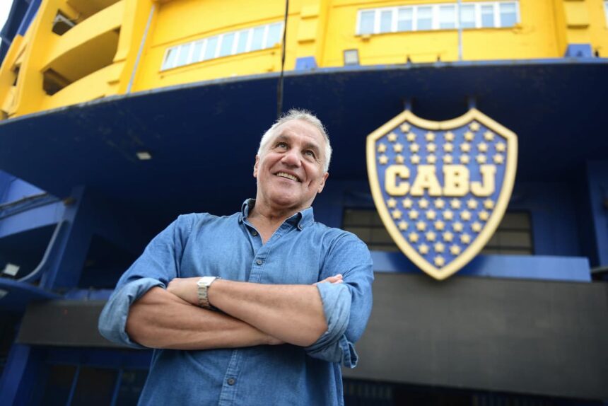 Beto Márcico, histórico ídolo de Boca