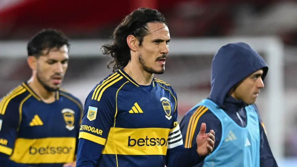 Edinson Cavani y unos números pésimos en Boca