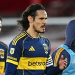 Edinson Cavani y unos números pésimos en Boca