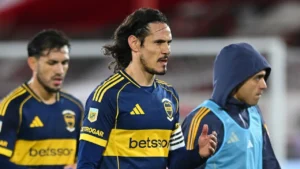 Edinson Cavani y unos números pésimos en Boca