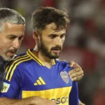 Saracchi, colgado, mandó un mensaje sugerente en las redes