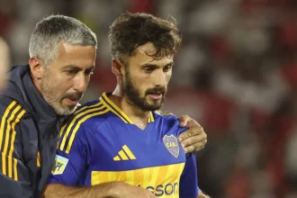 Saracchi, colgado, mandó un mensaje sugerente en las redes