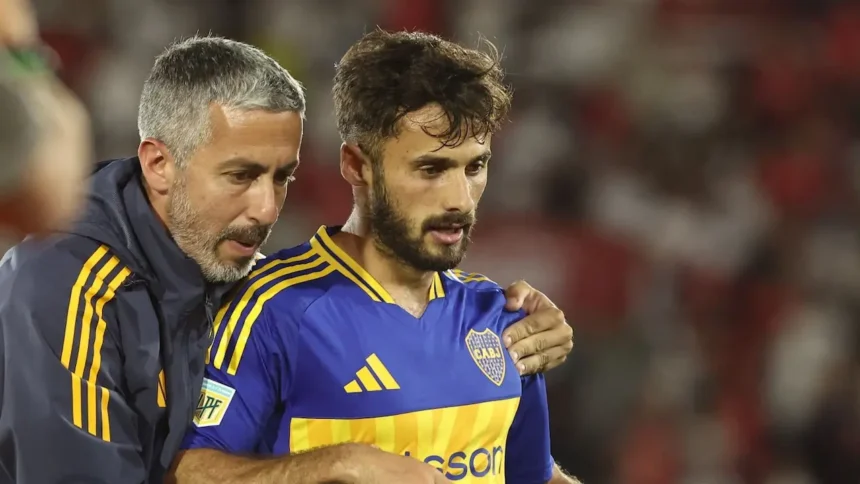 Saracchi, colgado, mandó un mensaje sugerente en las redes