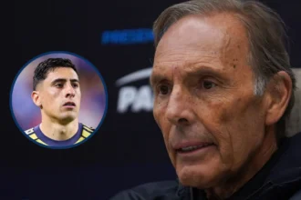 Russo podría sancionar a Merentiel tras su reacción en el cambio contra Huracán