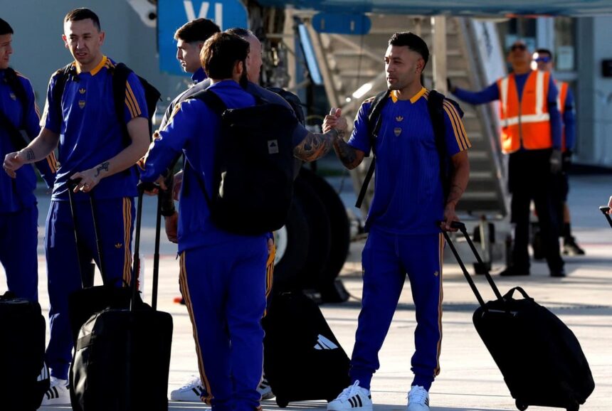Boca volvió al país luego de su eliminación en el Mundial de Clubes