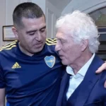 Riquelme junto a Pekerman: ¿Candidato a manager de Boca?