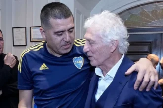 Riquelme junto a Pekerman: ¿Candidato a manager de Boca?