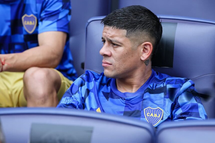 Marcos Rojo se peleó con Russo y podría rescindir su contrato con Boca