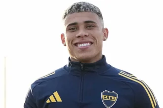 Ayrton Costa se recuperó y podría jugar el clásico entre Boca y Racing