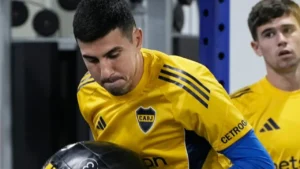 Rodrigo Battaglia en el gimnasio