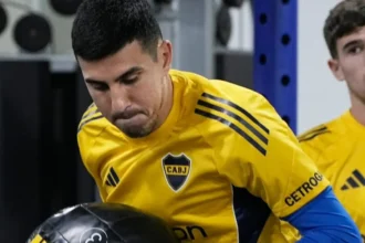 Rodrigo Battaglia en el gimnasio