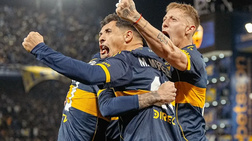 Boca le ganó a Banfield en La Bombonera