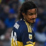 Edinson Cavani, en su peor momento en Boca