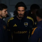 Cavani se cruzó con Úbeda