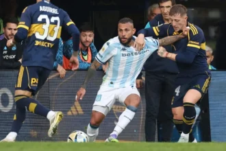 Duvan Vergara cumplió el sueño de jugar en La Bombonera