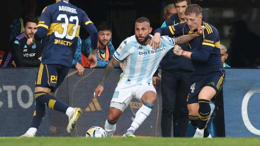 Duvan Vergara cumplió el sueño de jugar en La Bombonera