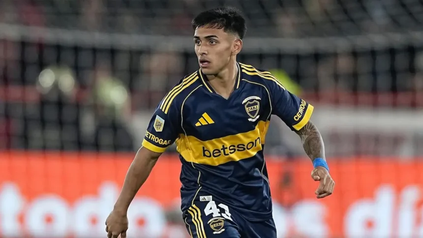 Milton Delgado no irá a la Sub 20 y se queda en Boca para jugar el clásico contra Racing