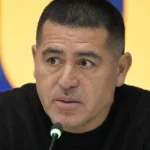 Riquelme en conferencia de prensa