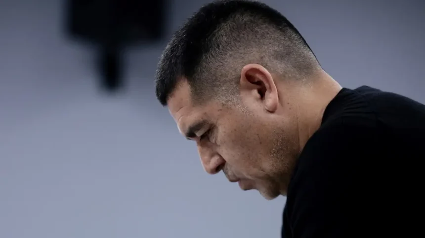 Riquelme, en plena crisis con Boca