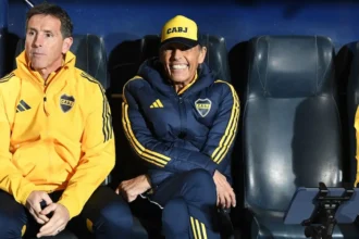 Russo, feliz luego de la victoria de Boca sobre Independiente Rivadavia