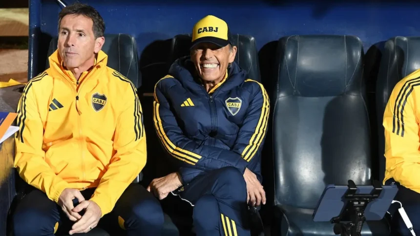Russo, feliz luego de la victoria de Boca sobre Independiente Rivadavia