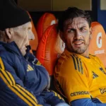 Russo y Paredes en una práctica de Boca