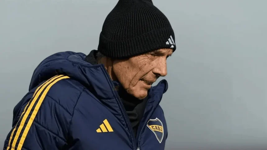 Russo prueba variantes en Boca