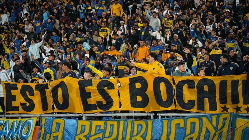 Los hinchas de Boca coparon el Malvinas Argentinas
