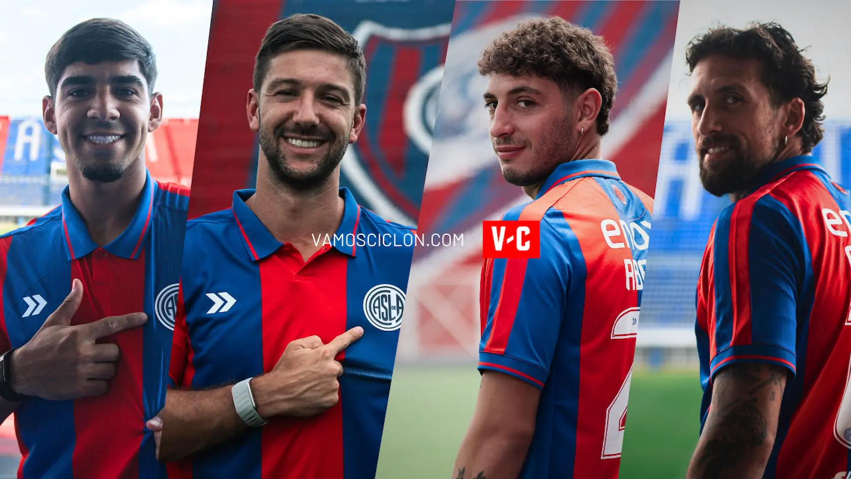 San Lorenzo presentó a sus últimos cuatro refuerzos y cerró el mercado de pases