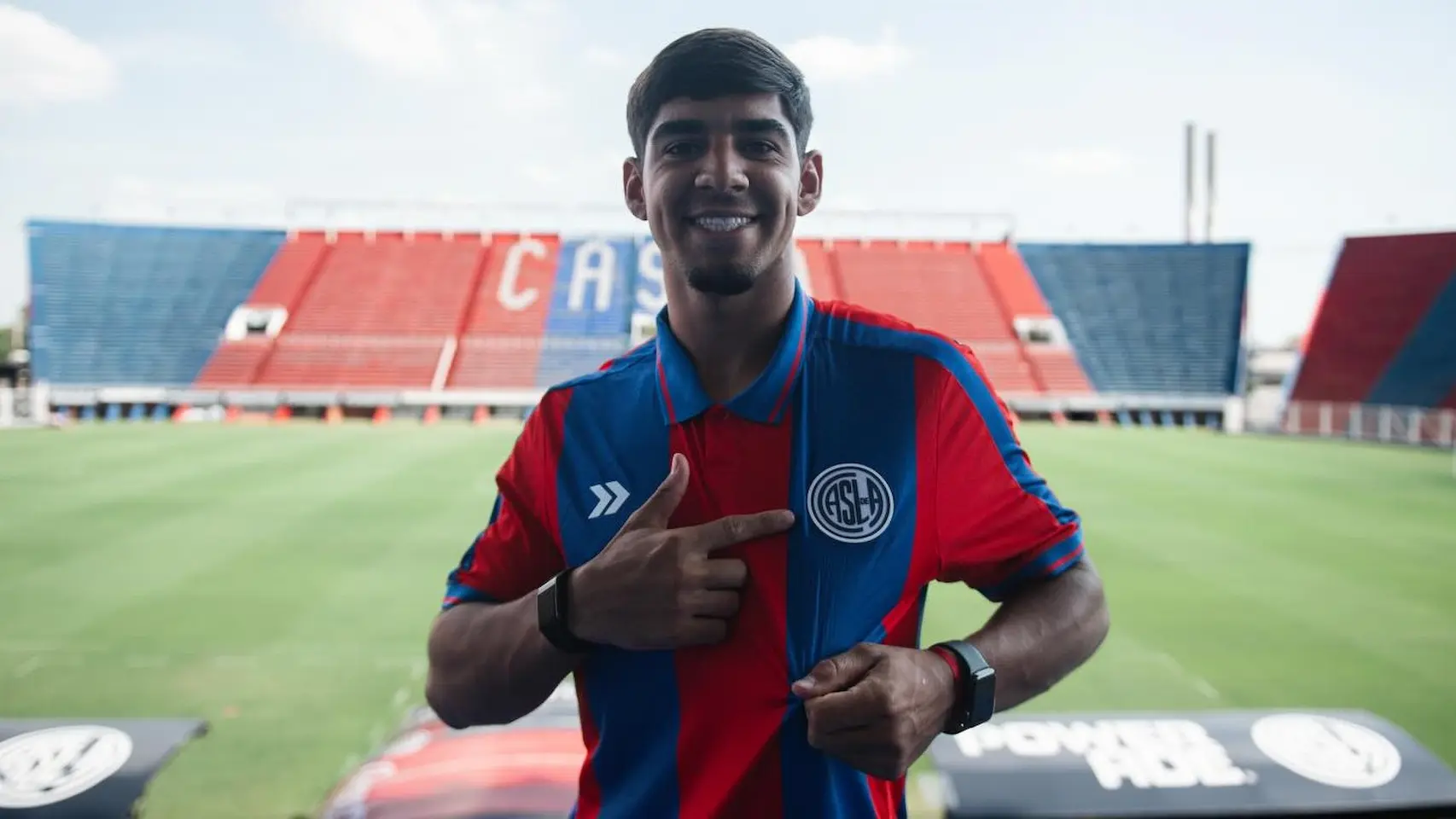 Mathias De Ritis y su alegría por llegar a San Lorenzo